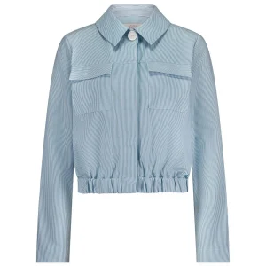 Geertje Stripe Jacket - Blauw Dessin
