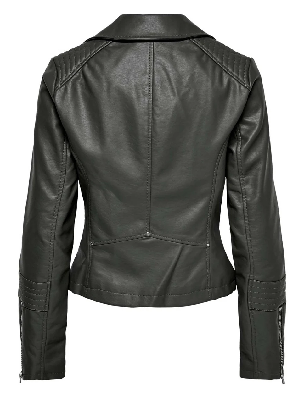 Biker Jack Gemma - Zwart - Afbeelding 3