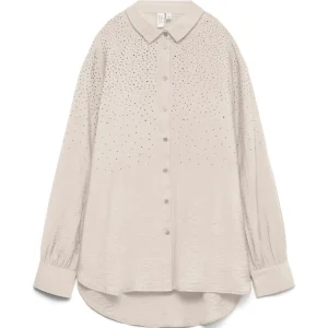 Vmherdis Ls Shirt Wvn Btq Ga - Kit