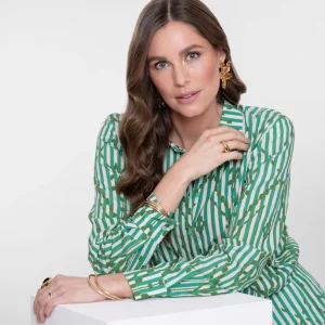 Blouse - Ecru Dessin