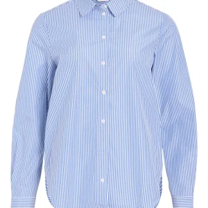 Vidoja Ls Striped Tape Shirt - Blauw Dessin