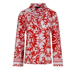Blouse Amy - Rood Dessin