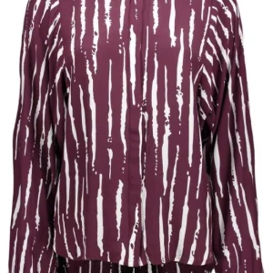 Vikirse Fig L/s Shirt - Paars Dessin