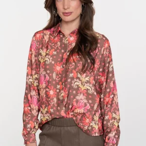 Blouse - Roze Dessin