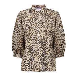 Blouse - Bruin Dessin