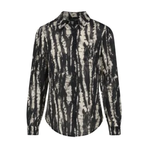 Blouse Loes - Bruin Dessin