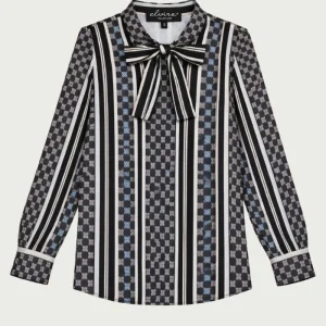 Blouse Lucia - Bruin Dessin