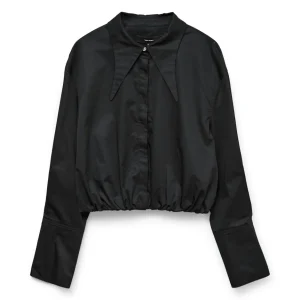 Vmmelli Balloon Ls Shirt - Zwart