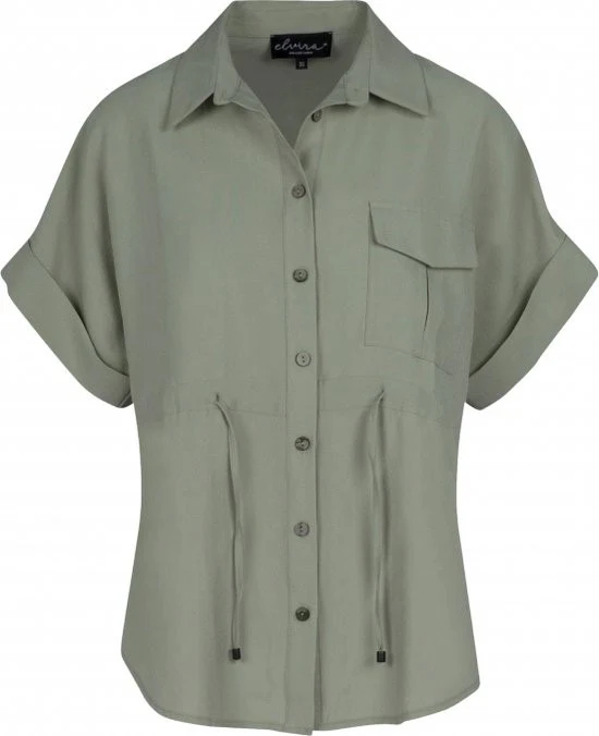 Blouse Loa - Oud Groen