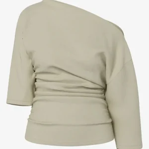 Hdoctavia Ls Off-shouder Top - Ecru