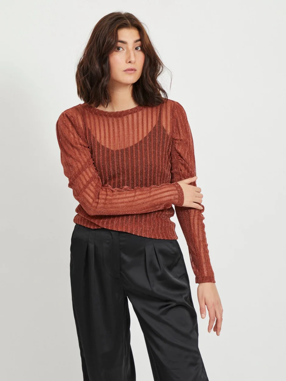 Vikamiza Ls Top - Roest - Afbeelding 4