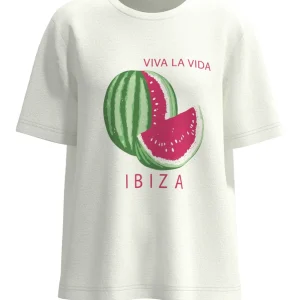 Vihiva S/s T-shirt / Lc - Off-white