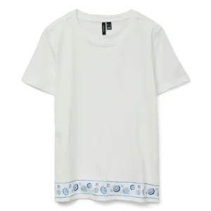 Vmsandra Francis Ss Top Box Jrs - Off-white