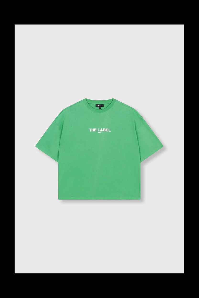 The Label T-shirt - Groen - Afbeelding 2