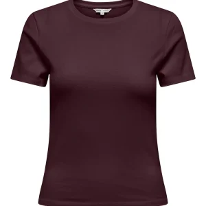 Onlriley Ss Top Jrs - Bordeaux