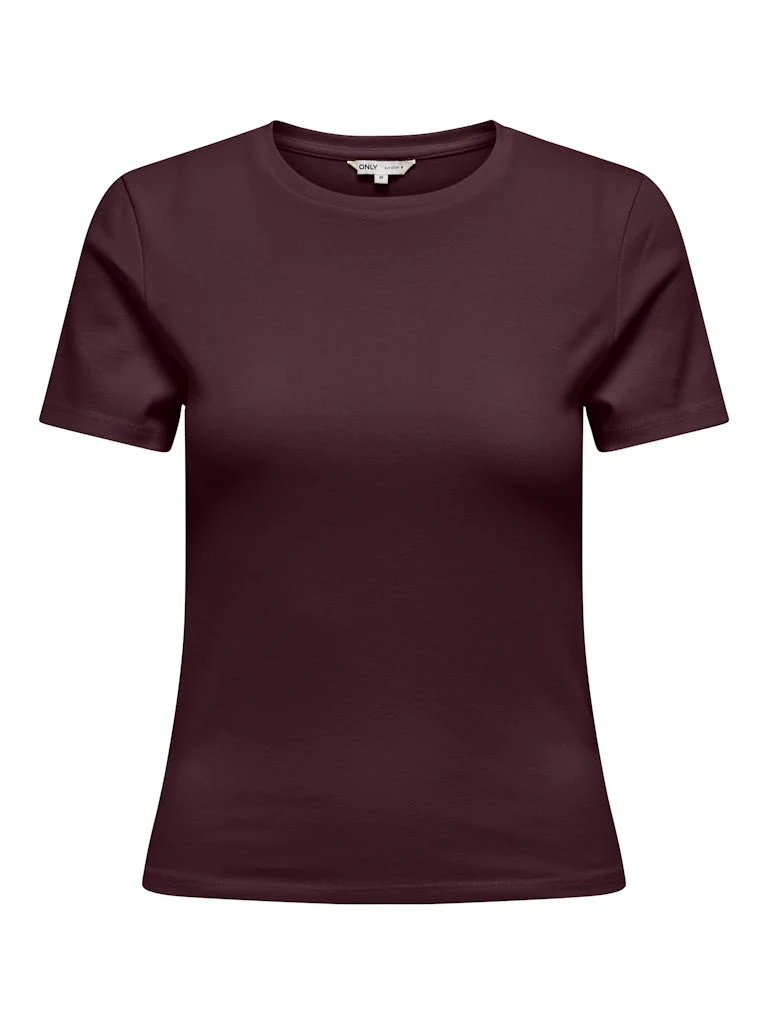 Onlriley Ss Top Jrs - Bordeaux