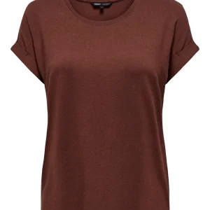Onlmoster S/s O-neck Top Noos Jrs - Bordeaux