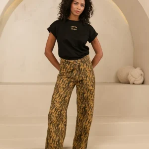 T-shirt Monika - Zwart