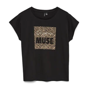 Vmstina Ava Ss Top Box Jrs Ga - Zwart