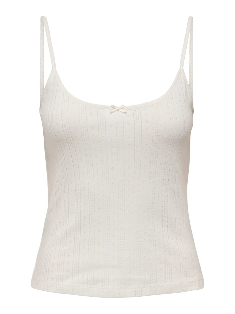 Jdysalsa Detail Singlet Jrs Dia - Off-white - Afbeelding 2
