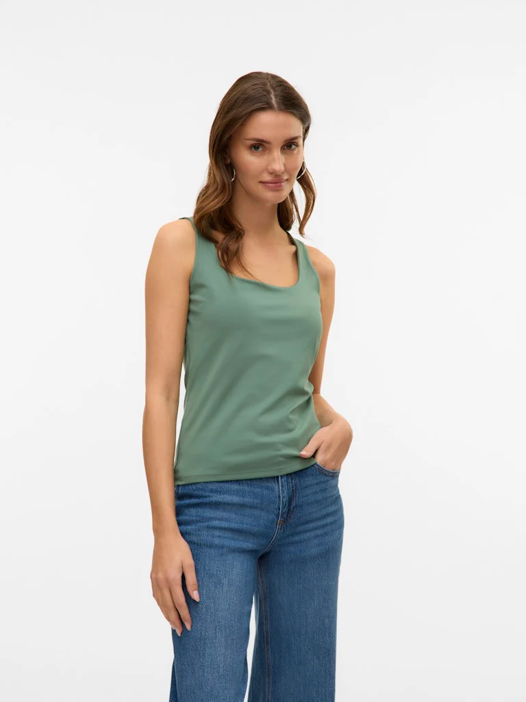 Vmmillion Sl Square Top 2-way Jrs N - Oud Groen - Afbeelding 3