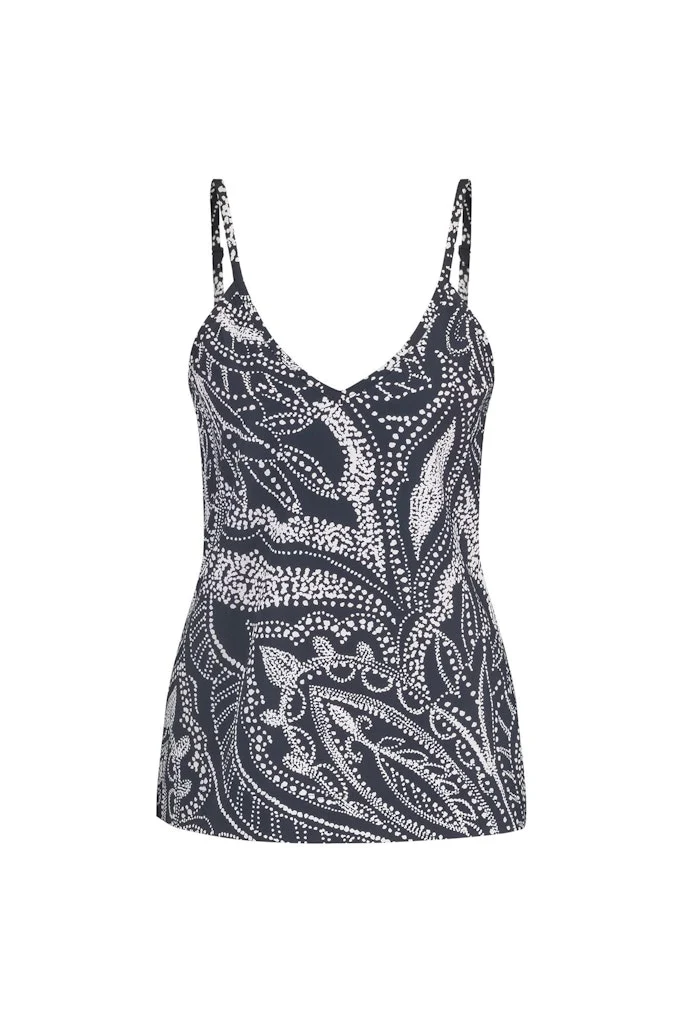 Brynn Summer Dot Singlet - Blauw Dessin - Afbeelding 2