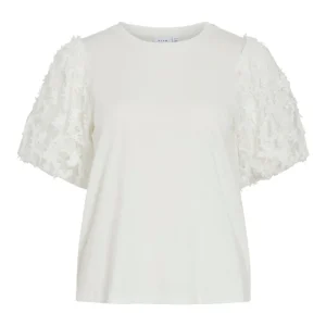 Vionesca O-neck S/s Top - Wit