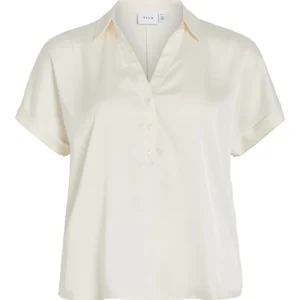 Vienna Ravenna S/s Top - Noos - Ecru