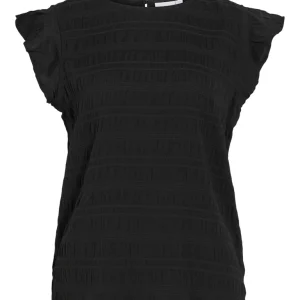 Viraye Ss Top - Zwart