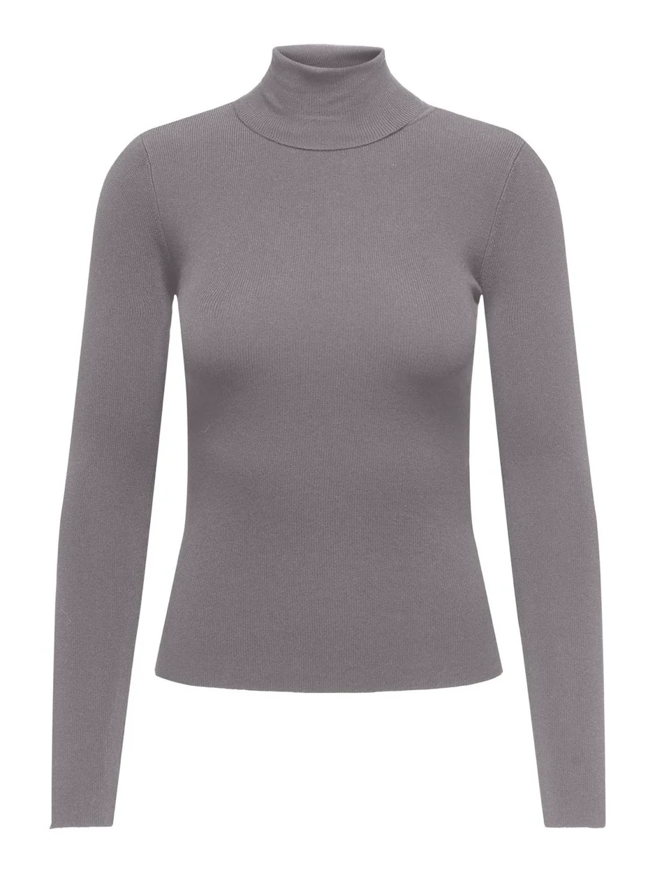 Jdycirkeline L/s Roll Neck Pullover - Taupe - Afbeelding 2