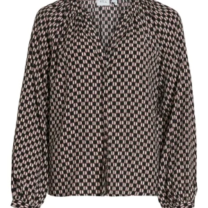 Visarah Rw Glitter Coated Jeans - Zwart Dessin