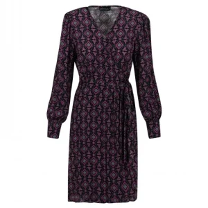 Dress Jamy - Paars Dessin