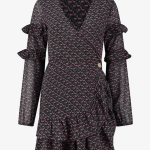 Vanna Dress - Roze Dessin