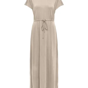 Onlhannah S/s Long Dress Jrs - Zand