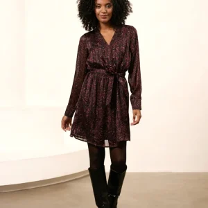 Dress Freja - Rood Dessin