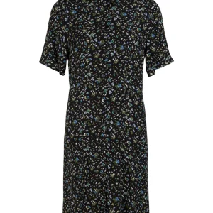 Objjanni 2/4 Dress 122 - Zwart Dessin