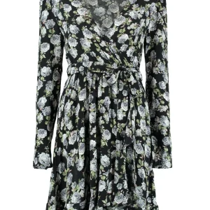 Ziggy Flower Mini Wrap - Zwart Dessin