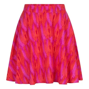 Skirt Lotte - Rood Dessin