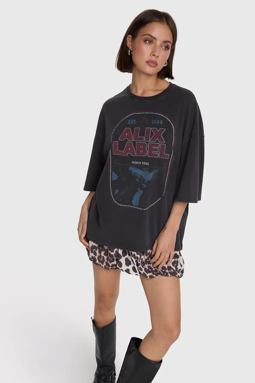 Animal Baloon Skirt - Bruin Dessin - Afbeelding 5