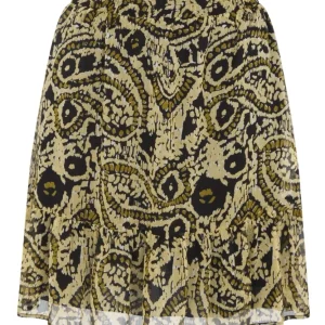 Skirt Cassie - Geel Dessin