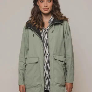 Reversible Coat - Olijf