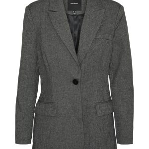 Vmanni Ls Hourglass Blazer - Antraciet