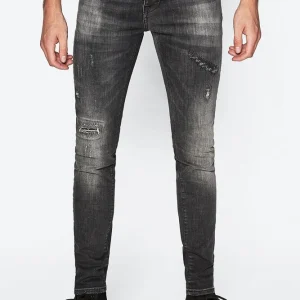 Aron Super Skinny Manhattan Black Used - Black Denim