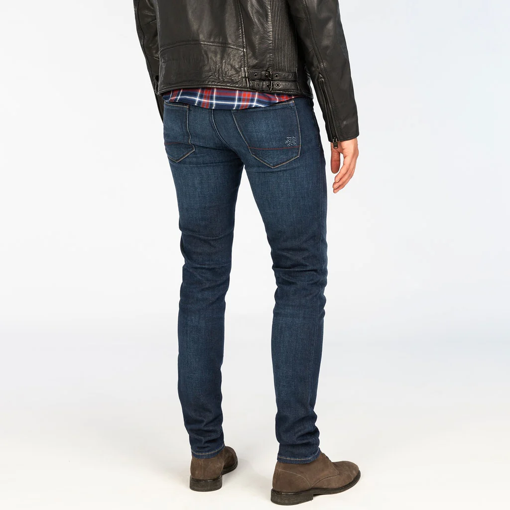 V85 Scrambler Dark Night Wash - Blue Denim - Afbeelding 3