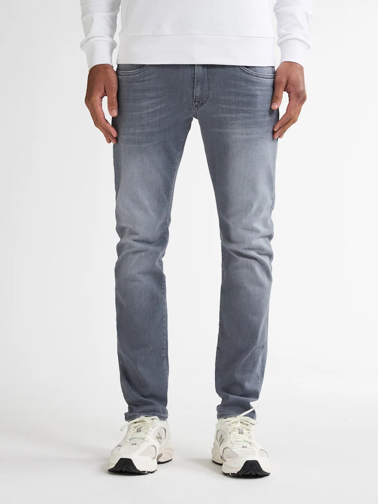 Men Denim Slim Fit - Grey Denim - Afbeelding 4