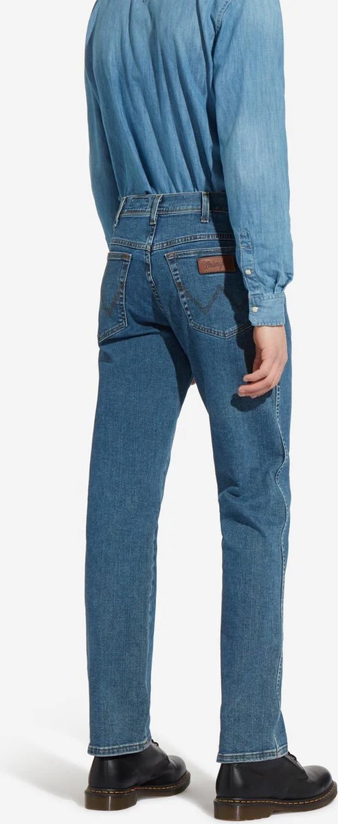 Texas Stretch Stonewash - Blue Denim - Afbeelding 4