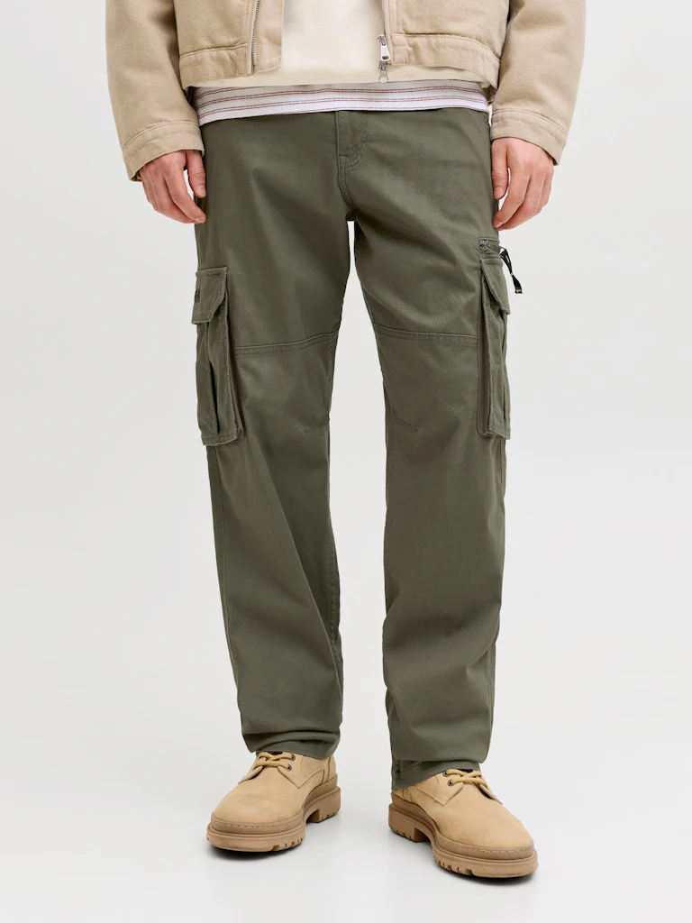 Jpstkane Dover Zip Cargo - Army - Afbeelding 3