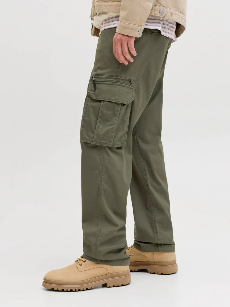 Jpstkane Dover Zip Cargo - Army - Afbeelding 5
