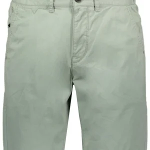 V65 Shorts Fine Twill Stretch - Olijf