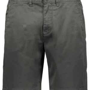 V65 Shorts Fine Twill Stretch - Donkergroen